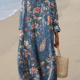 Soraya | Airy Spring Dress with Long Sleeves