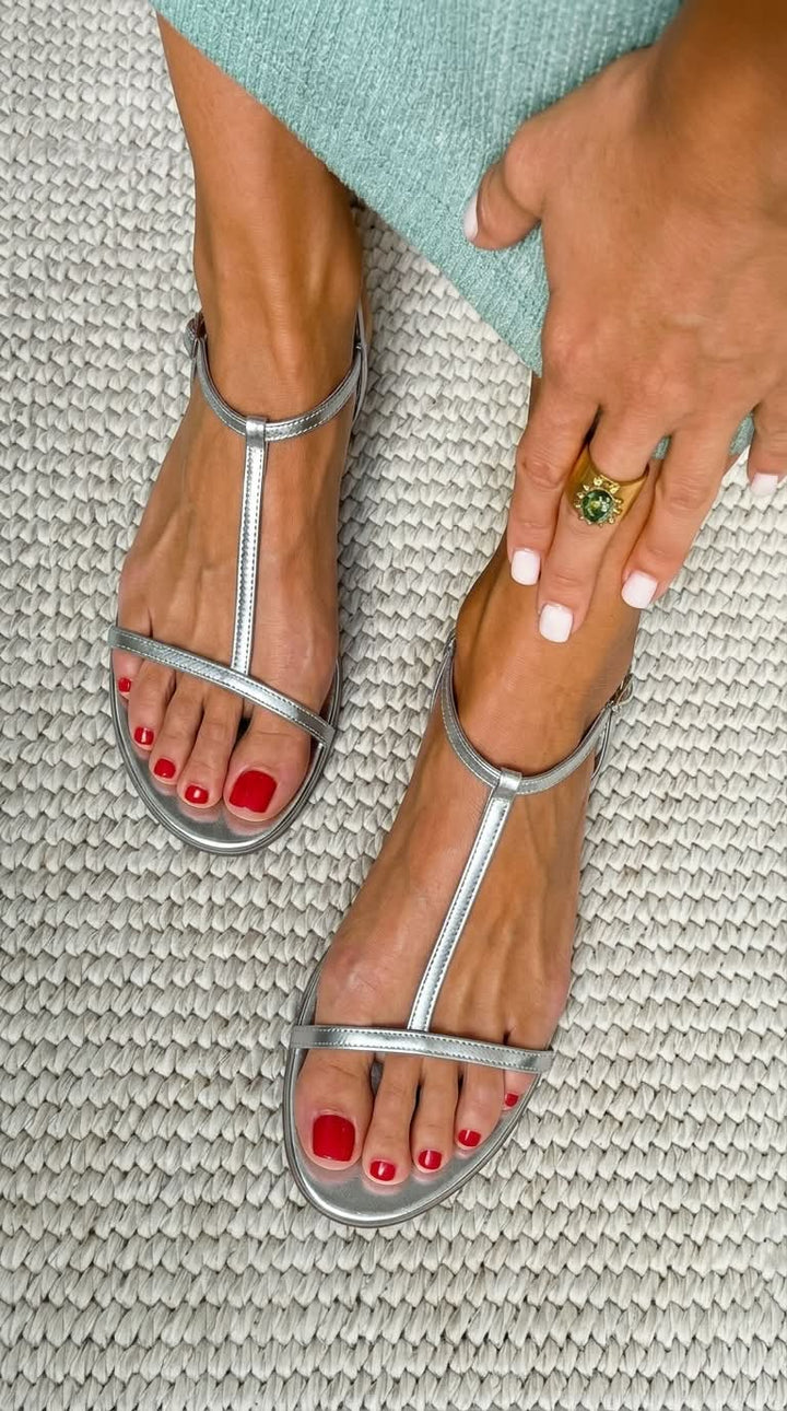 Rosalba | Gold Spring Sandals