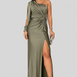 Alice | Refined Silhouette Elegant Special Occasion Maxi Dress