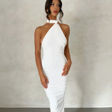Arabella | Modern Sash Detail Maxi Dress