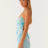 Cami | Shimmering Floral Beaded Sequin Mini Dress