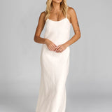 Bow | Bias Cut Bow-Strap Maxi Dress