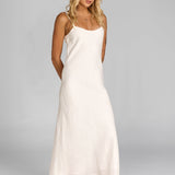 Bow | Bias Cut Bow-Strap Maxi Dress