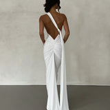 Arabella | Modern Sash Detail Maxi Dress