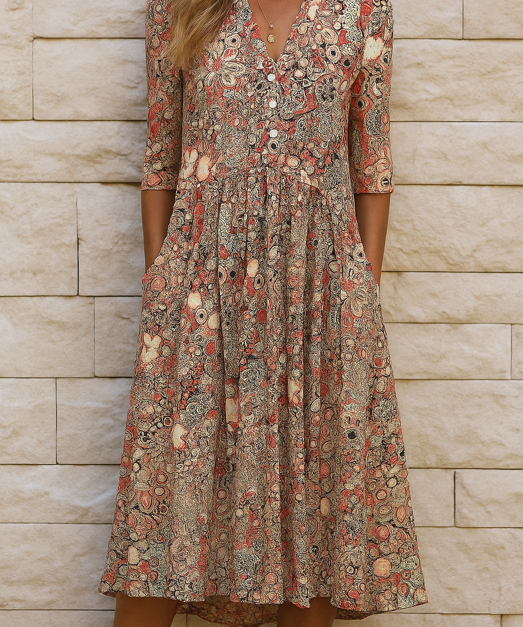 Constance | V-Neck Dress