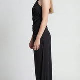Aurora | Asymmetric Draped One-Shoulder Maxi Dress