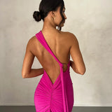 Arabella | Modern Sash Detail Maxi Dress