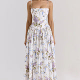Radiance | Radiance Floral Cut-Out Maxi Dress
