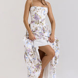 Radiance | Radiance Floral Cut-Out Maxi Dress
