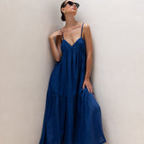 Moon | Fleeting Love Dark Sky Midi Dress
