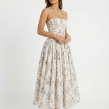Radiance | Radiance Floral Cut-Out Maxi Dress