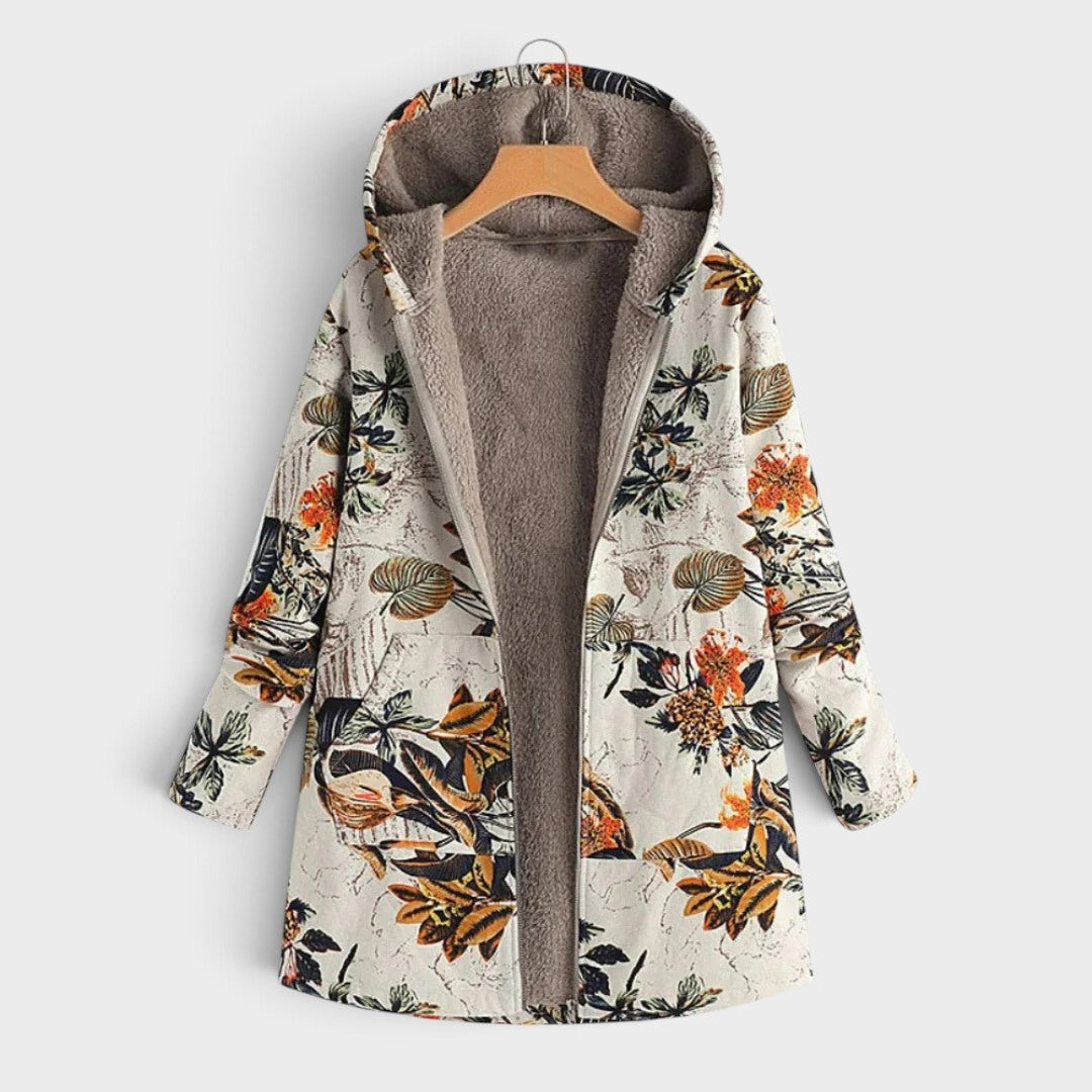 Fleur | Floral Lined Jacket