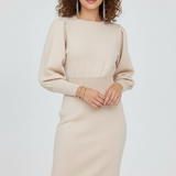Celeste | Classy Balloon Sleeve Dress