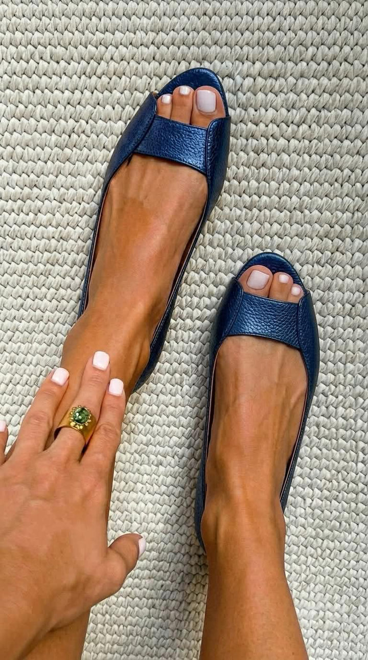 Adelina | Luxe Comfort Gold Sandals
