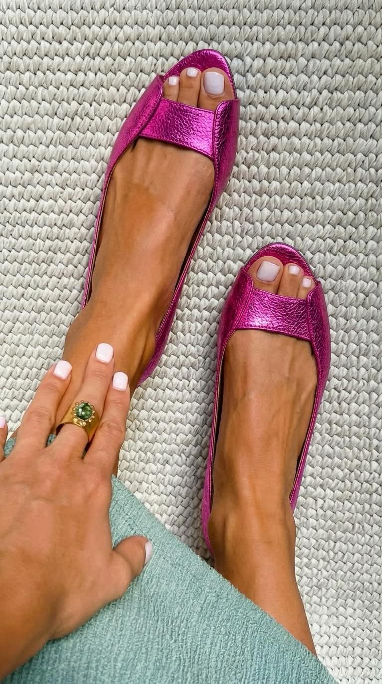 Adelina | Luxe Comfort Gold Sandals
