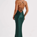 Macie | Fluid Body-Skimming Fit Sweetheart Maxi Gown