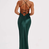 Macie | Fluid Body-Skimming Fit Sweetheart Maxi Gown