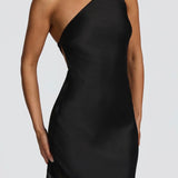 Feline | Bias-Cut Fluid Layered Skirt Sculpted Maxi Dress