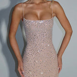Josie | Sculpted Bodice Refined Opulence Shimmer Maxi Dress