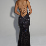 Josie | Sculpted Bodice Refined Opulence Shimmer Maxi Dress