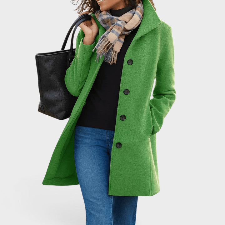 Amandine | Double-Breasted Cotton Trench Coat