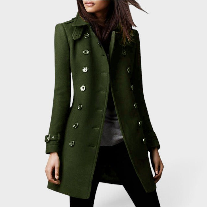 Lucile | Long Wool Coat