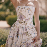 Radiance | Radiance Floral Cut-Out Maxi Dress