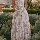 Radiance | Radiance Floral Cut-Out Maxi Dress