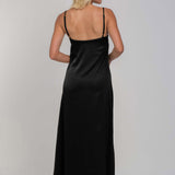 Camy | Black Cami Midi Dress