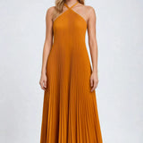 Selena | Timeless Sleek Silhouette Evening Maxi Dress