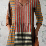 Cordelia | Long Blouse with V-Neck