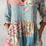 Estelle | Long Blouse with V-Neck