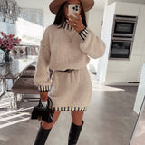 Maeve | Long Sleeve Cozy Winter Soft Knit Stretchy Midi Dress