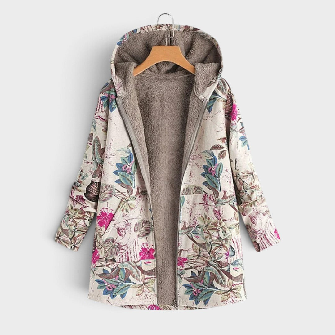 Fleur | Floral Lined Jacket
