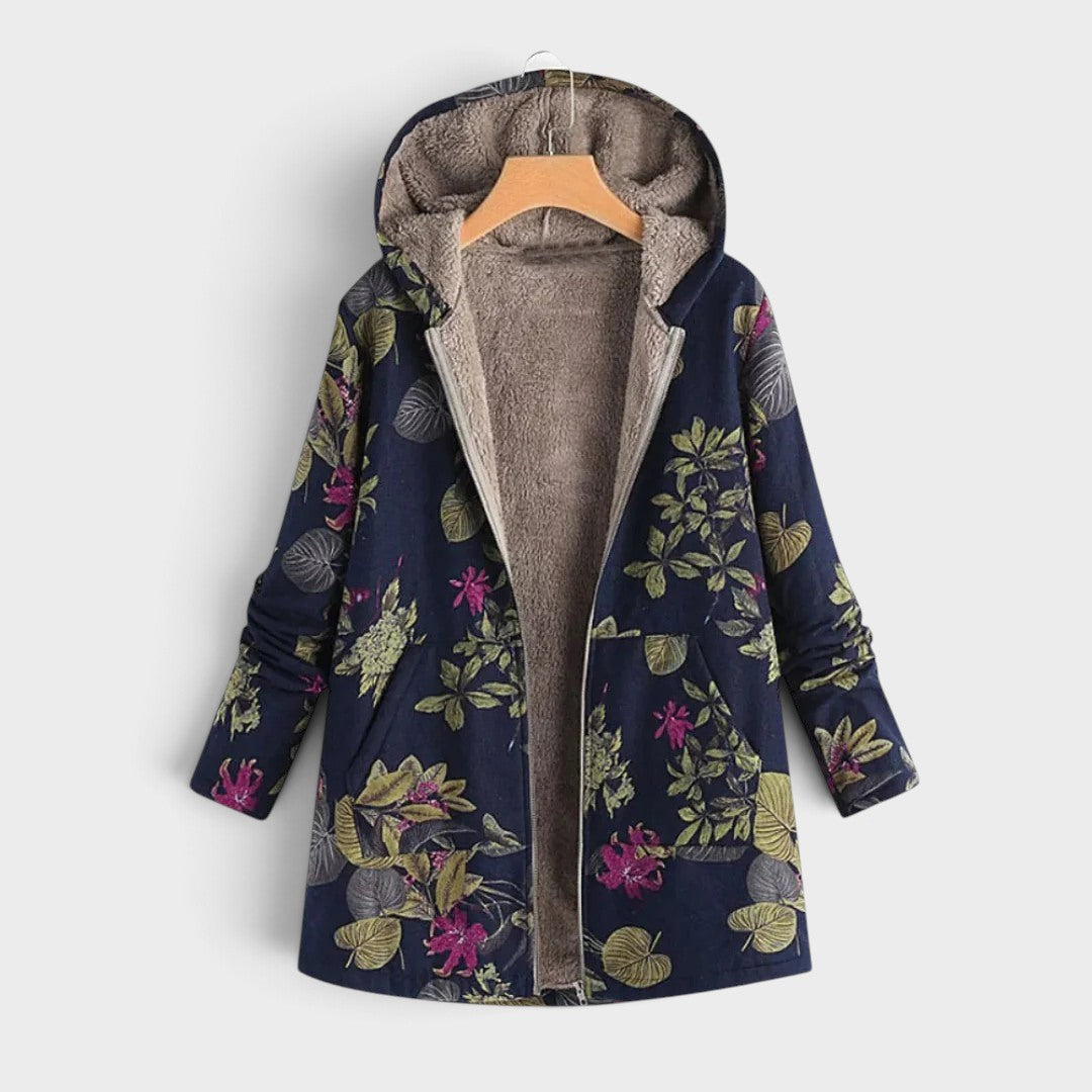Fleur | Floral Lined Jacket