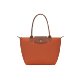 Longchamp - Large Le Pliage Tote, Brick