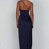 Grace | Elegant Long Slip GownSatin Maxi Dress