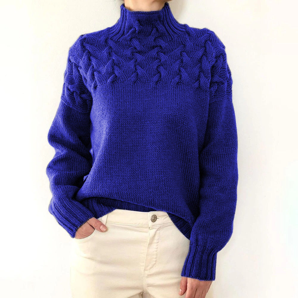 Nina | Warm Knitted Roll Neck