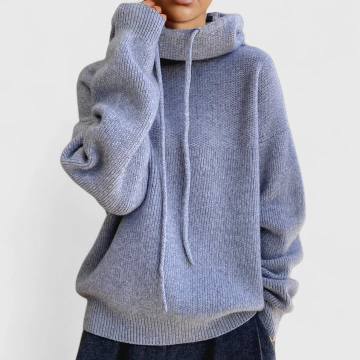 Jeanne | Comfortable Knitted Hoodie