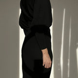 Celeste | Classy Balloon Sleeve Dress