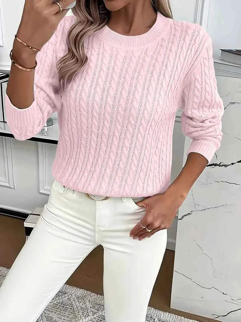 Evelyn - Elegant Knitted Jumper