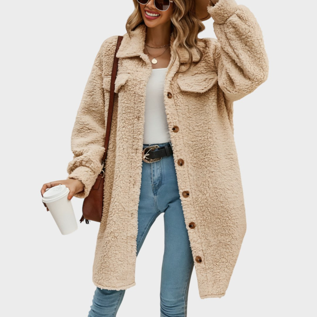 Colette | Teddy Coat in Plush