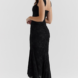 Elsie | Sculpting Sleeveless Lace Maxi Dress