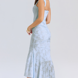 Elsie | Sculpting Sleeveless Lace Maxi Dress