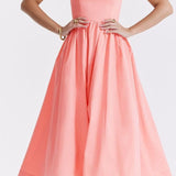 Samara | Elegant Sleeveless Open Back Midi Dress