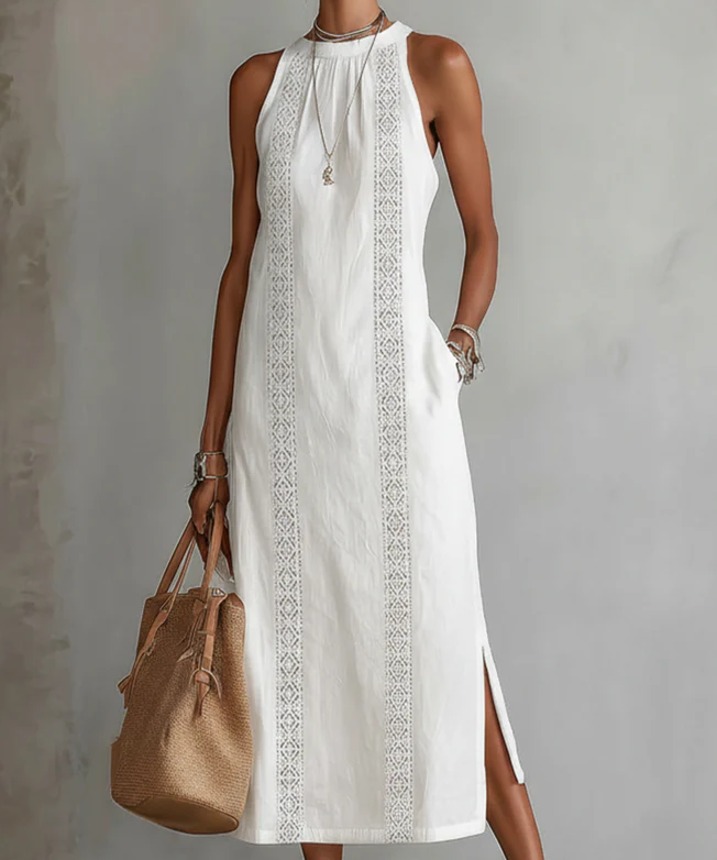 Chloe | Elegant Summer Midi Dress