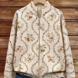 Adriana™ | Cream Print with Delicate Flowers