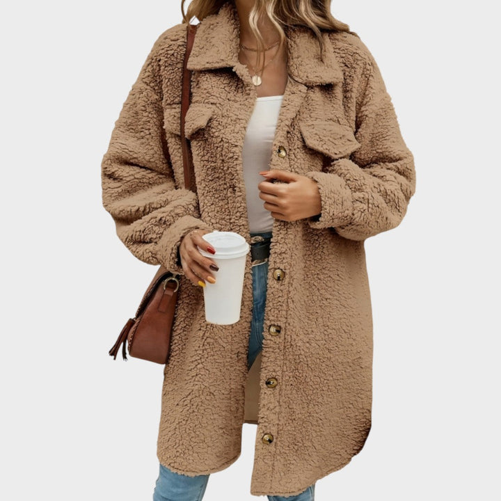 Colette | Teddy Coat in Plush