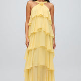 Kacey | Elegant Mermaid Silhouette Lace Embroidered Maxi Dress