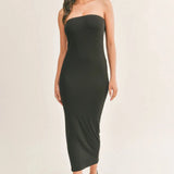 Laquisha | Strapless Breathable Summer Soft Tube Maxi Dress